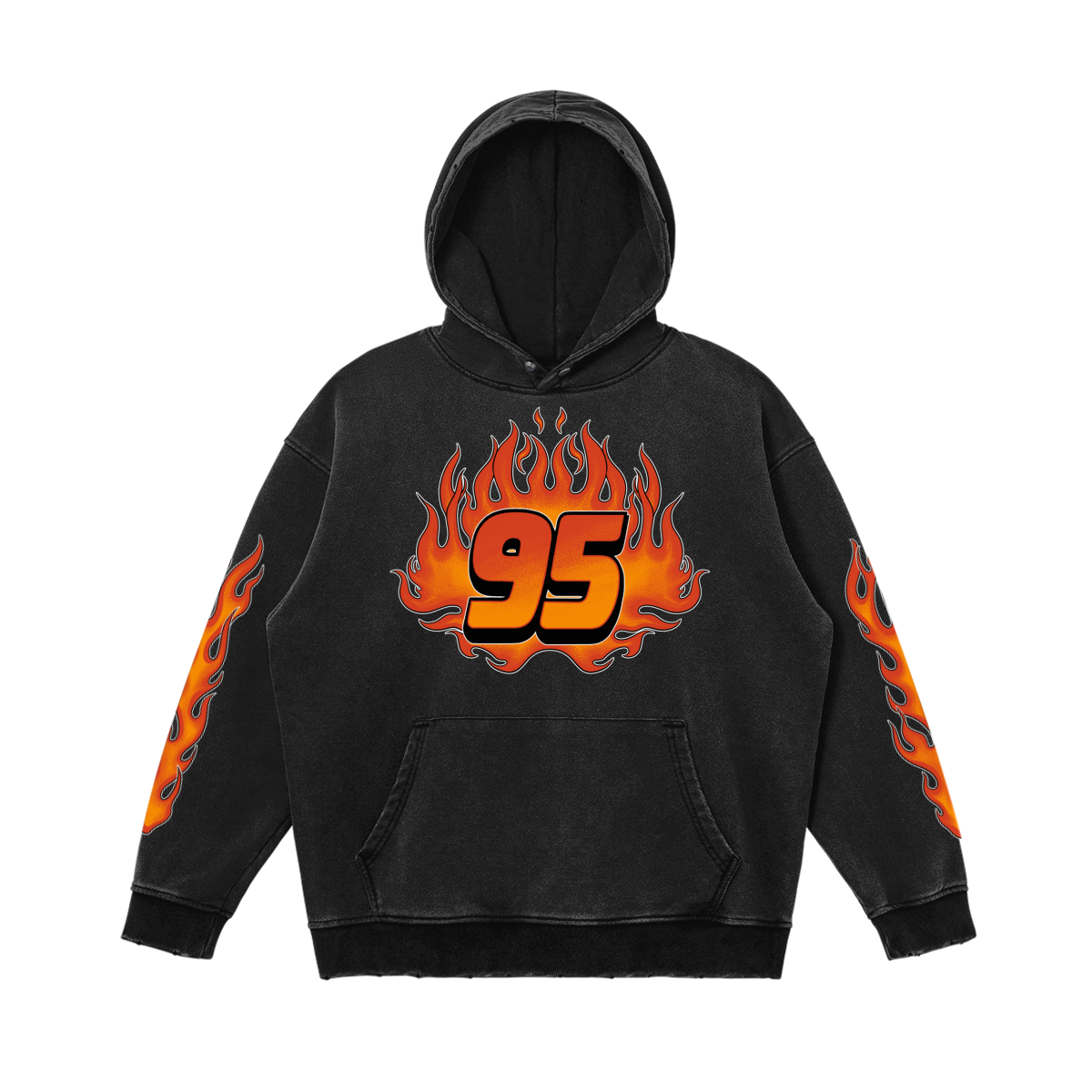 95 Flames Hoodie